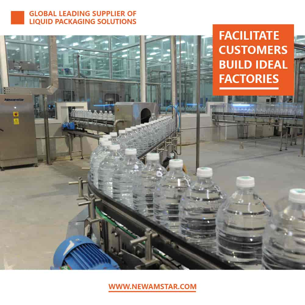 Spring Water Filling & Packaging Line Spring Water Filling & Packaging Line